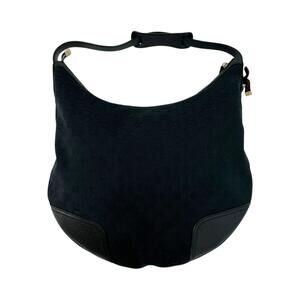 Black Gucci GG Canvas Princy Shoulder Bag
